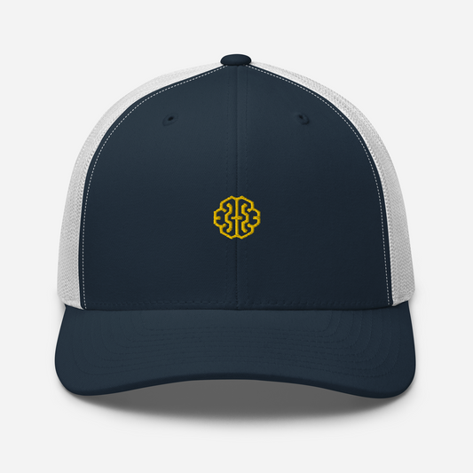 Navy Trucker Hat