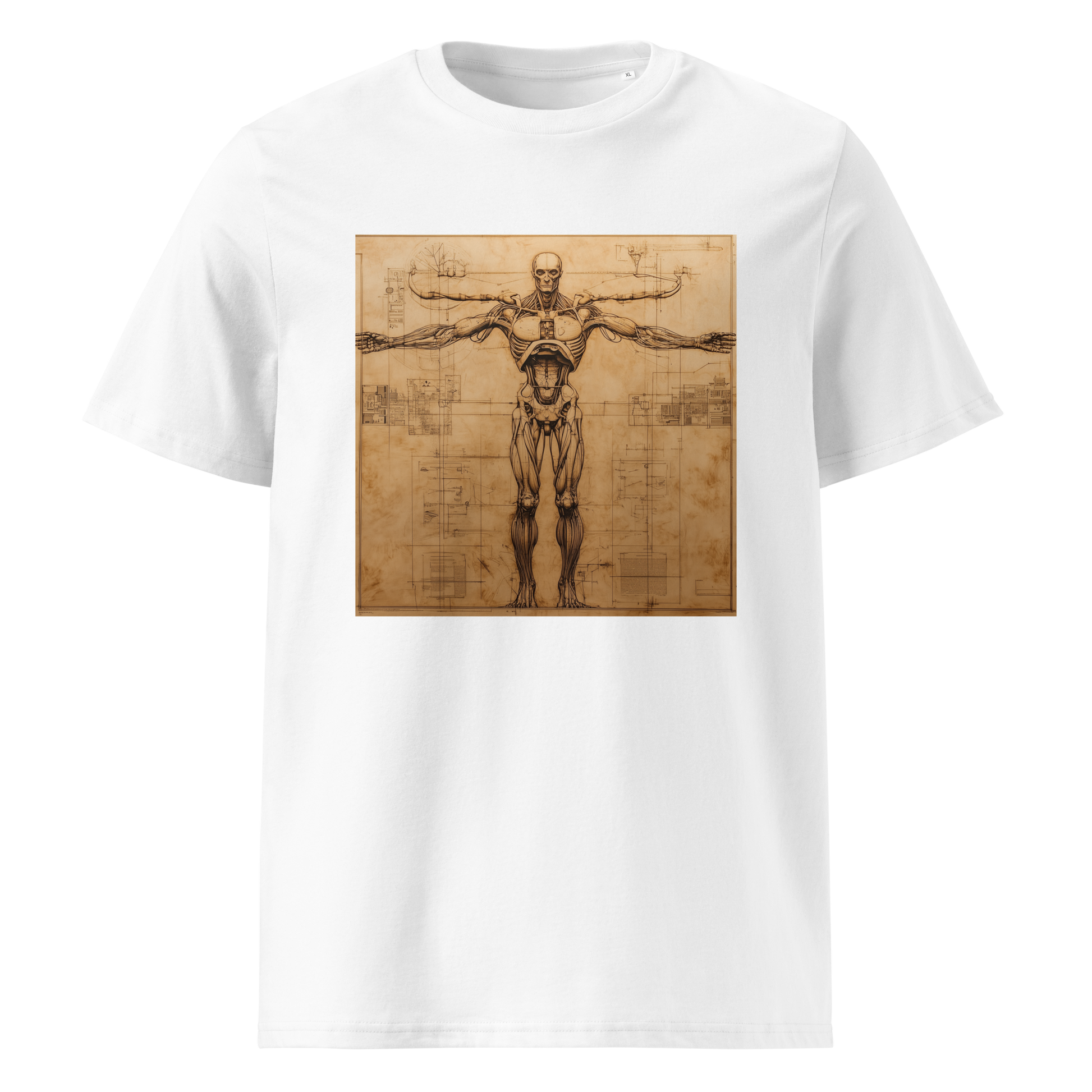 Vitruvius Tshirt, front